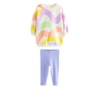 Next Set verde chiaro / lilla / arancione / offwhite Bambini Next 116