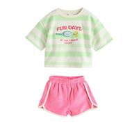 Next Set verde / rosa / offwhite Bambini Next 98