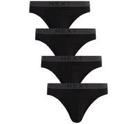 Next Fashion Slip Confezione da 4 Uomo – 100% cotone Nero M