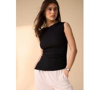 Next Smanicato asimmetrico con texture 50 Nero