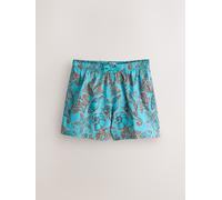 next Stampa Shorts da bagno 5 pollici small blu