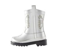 Next Stivale di gomma stucco / argento Bambini Next 25,5