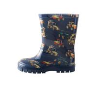 Next Stivale di gomma 'Wellies' navy / blu ciano / giallo / arancione Bambini Next 28
