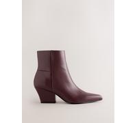 Next Stivaletti alla caviglia Forever Comfort in Pelle scamosciata sintetica con punta affusolata eu375 rosso