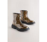 Next Stivali alla caviglia con zip sul davanti uk6eu39 Marrone