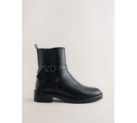 Next Stivali alla caviglia Forever Comfort Chelsea Knot Nero
