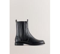 Next Stivali Chelsea in pelle scamosciata Forever Comfort con punta arrotondata eu38 Nero
