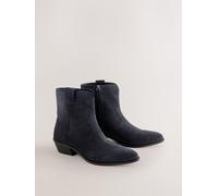 Next Stivali western in pelle scamosciata Forever Comfort eu37 blu