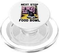 Next Stop, ciotola per alimenti Cat Robot Aspirapolvere Cat PopSockets PopGrip per MagSafe