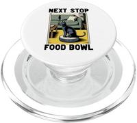 Next Stop, ciotola per alimenti Cat Robot Aspirapolvere Cat PopSockets PopGrip per MagSafe