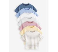 NEXT Ragazza Confezione da 7 Magliette Multi 6 Anni-7 Anni