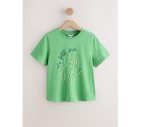 next T Shirt a Maniche corte con Girocollo e decorazioni Petit Pois 38 verde