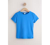 next T Shirt a maniche corte con Girocollo e motivo Slinky Soft Touch 44 blu