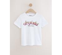 Next T-shirt a maniche corte con licenza di Shania Twain Bianco
