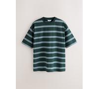 Next T-shirt a righe pesante xlarge verde