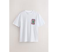 Next T-shirt comoda per i Mondiali di calcio medium Bianco