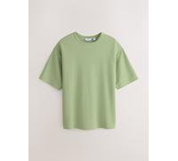 Next T-shirt comoda testurizzata medium verde