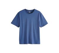 Next T-Shirt da Uomo a Girocollo 100% Cotone Blu M