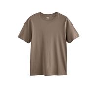 NEXT T-Shirt da Uomo a Girocollo 100% Cotone Neutral Brown M