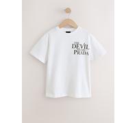 Next T-shirt oversize con grafica Il diavolo veste Prada (3-16anni) 116122cm Bianco