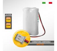 NEXT-TEC NRB072_14500 SAFT 2LS14500 7,2V 2,6Ah batteria al litio NEXT-TEC