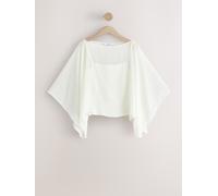 Next Top a mantella trasparente con spalline sottili 44 Naturale