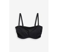 Next Top bikini contenitivo non imbottito a fascia DD+ Nero