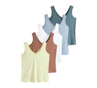 Next Top blu ciano / blu colomba / marrone / limone / bianco Donna Next M