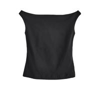 NEXT Canotta con scollo aperto Nero L
