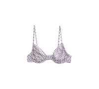Next Top per bikini crema / blu reale / melanzana / rosa pastello Donna - Abbigliamento - Moda mare - Bikini - Bikini top - Coppe grandi Next 80