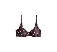 Next Top per bikini marrone scuro / bianco lana Donna Next 75xI