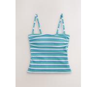 Next Top tankini a fascia con scollo a V 50 blu