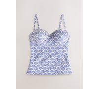 Next Top tankini a fascia imbottito con ferretto crema