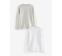 Next Top termici a maniche lunghe 2 confezione (2-16anni) 110116cm Grigio
