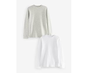 Next Top termici a maniche lunghe 2 confezione (2-16anni) 134140cm Grigio