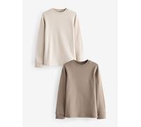 Next Top termici a maniche lunghe 2 confezione (2-16anni) 134140cm Naturale