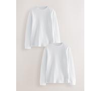 Next Top termici a maniche lunghe 2 confezione (2-16anni) 146152cm Bianco