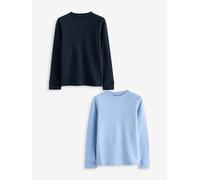 Next Top termici a maniche lunghe 2 confezione (2-16anni) 158164cm blu