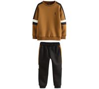 Next Tuta da jogging caramello / nero / bianco Bambini Next 170