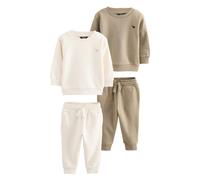 Next Tuta da jogging marrone chiaro / nero / bianco Bambini Next 116 marrone chiaro / nero / bianco