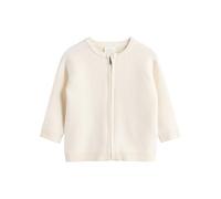 NEXT Unisex Bambino Cardigan Neonati White Knitted 3 Mesi-6 Mesi