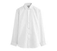 NEXT Uomini Camicia Easy-Care con Polsino Doppio - vestibilità Regular | Standard, caratterizzata dal polsino doppio e dalla vestibilità slim