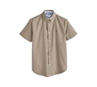 NEXT Uomini Camicia Oxford a Maniche Corte Pietra Naturale M