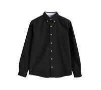NEXT Uomini Camicia Oxford a Maniche Lunghe | Standard, realizzata in 100% cotone, presenta un colletto button-down e un marchio ricamato sul petto