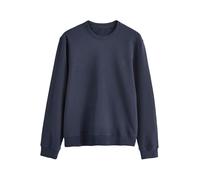 NEXT Uomini Felpa Girocollo Leggera 100% Cotone Blu Marino M