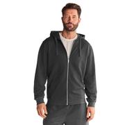 NEXT Uomini Felpa Leggera con Cappuccio e Zip 100% Cotone | Standard, realizzata in morbido jersey, Cotone leggero e traspirante, Coulisse, Chiusura con zip in metallo