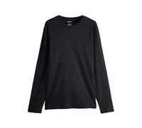 NEXT Uomini Maglia Girocollo a Maniche Lunghe Nero 4XL