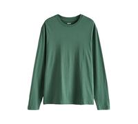 NEXT Uomini Maglia Girocollo a Maniche Lunghe Pino Verde 3XL