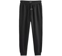 NEXT Uomini Pantaloni da Jogging con Elastico alla Caviglia Nero S