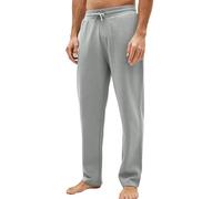 NEXT Uomini Pantaloni da Jogging Senza Elastici alle Caviglie Grigio Pallido L